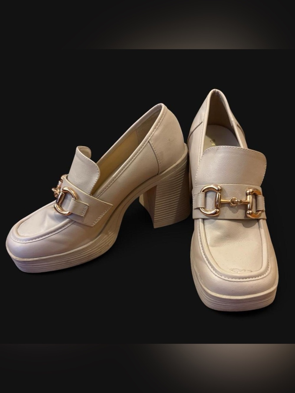 Fun Chunky Loafer Heels